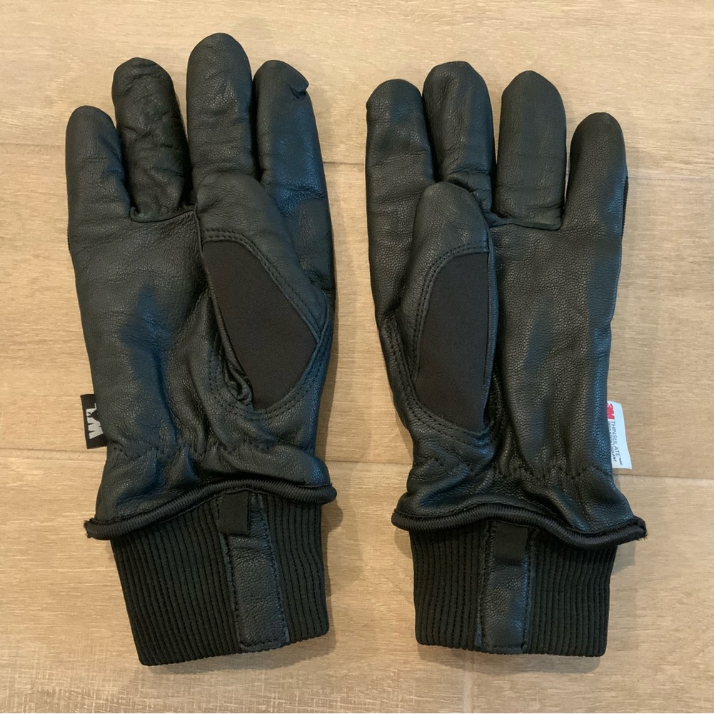 Wells Lamont Gloves Leather Goatskin Black Men’s Size Large Hydrahyde